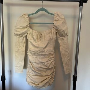 Oh Polly puff sleeve dress